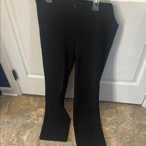 Betabrand Classic Black Trousers